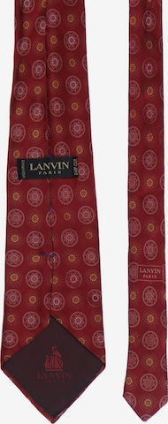 Lanvin Seiden-Krawatte One Size in Rot