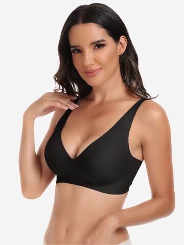 Magicshe T-shirt Bra in Black: front