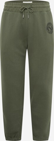 Abercrombie & Fitch Kalhoty – zelená: přední strana