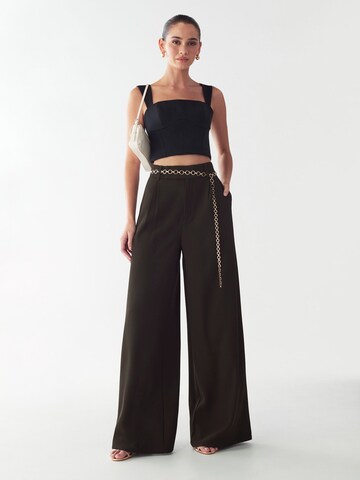 BWLDR Pants 'Belinda' in Brown: front