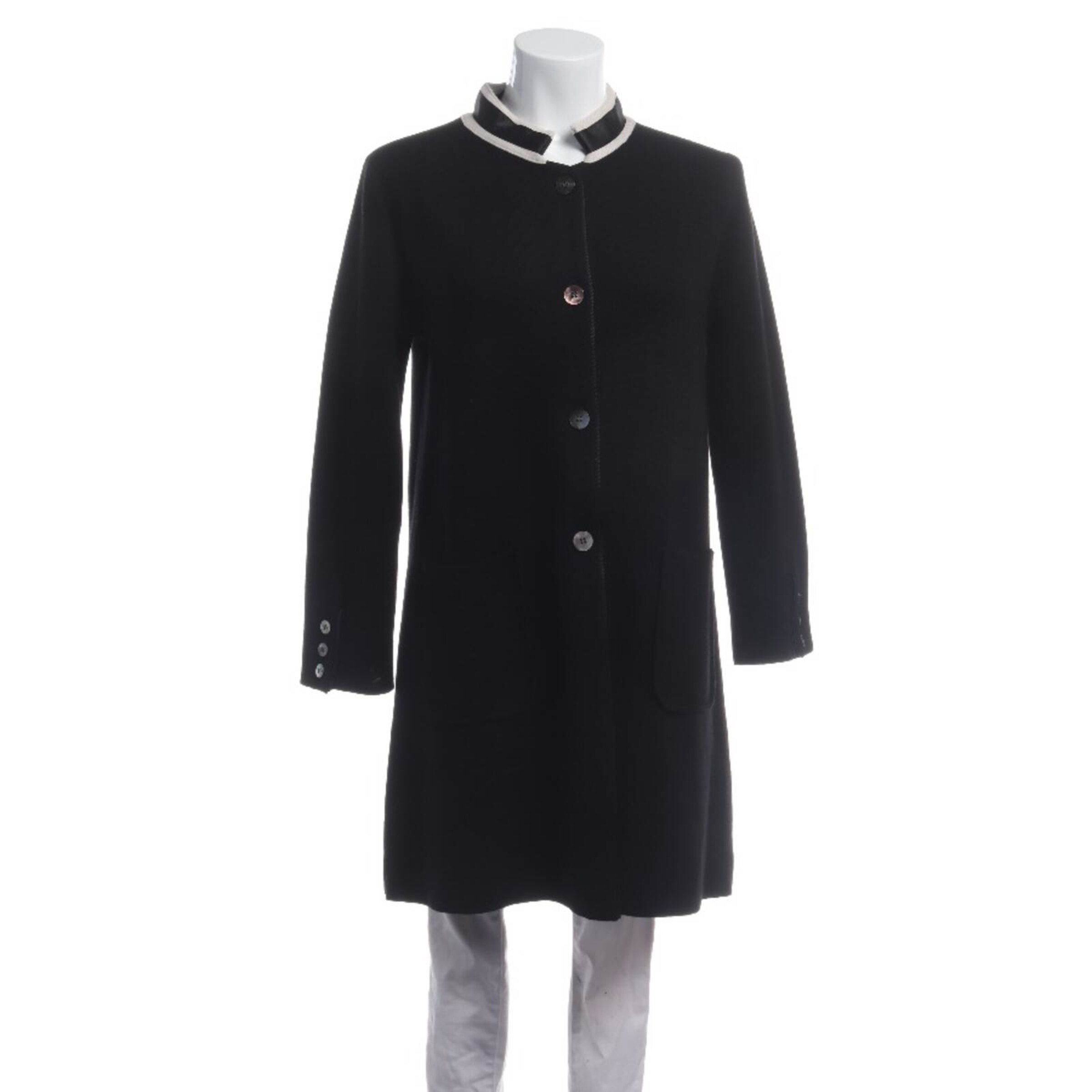 Hemisphere Übergangsjacke L in Schwarz: Vorderseite