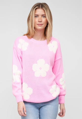 Cloud5ive Sweater in Pink: front