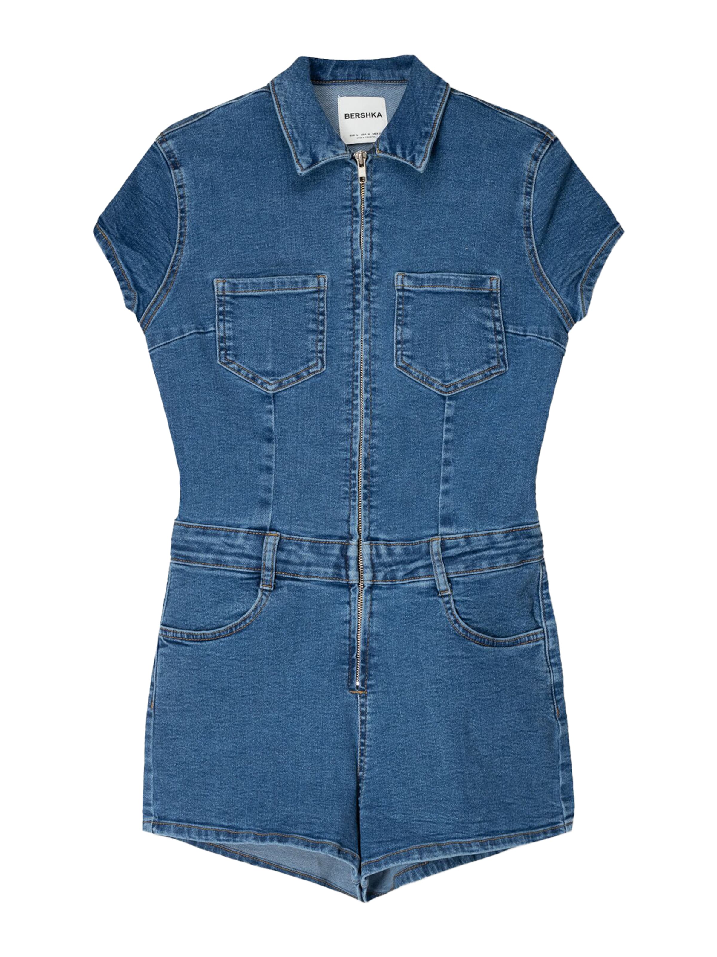 Bershka Jumpsuit i blå: framsida