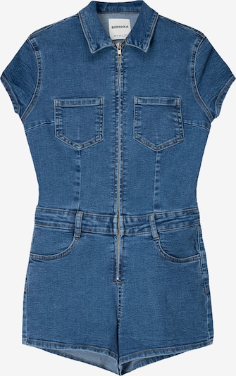 Bershka Haalari värissä sininen denim, Tuotenäkymä