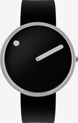 Picto Uhr in Schwarz: predná strana