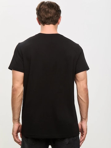 Cat e Lolette Shirt 'Mini Dandy Cat' in Black