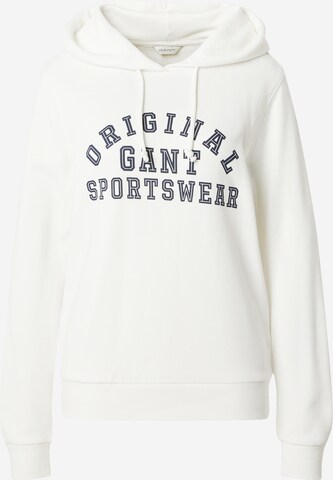 GANT Sweatshirt in Weiß: predná strana