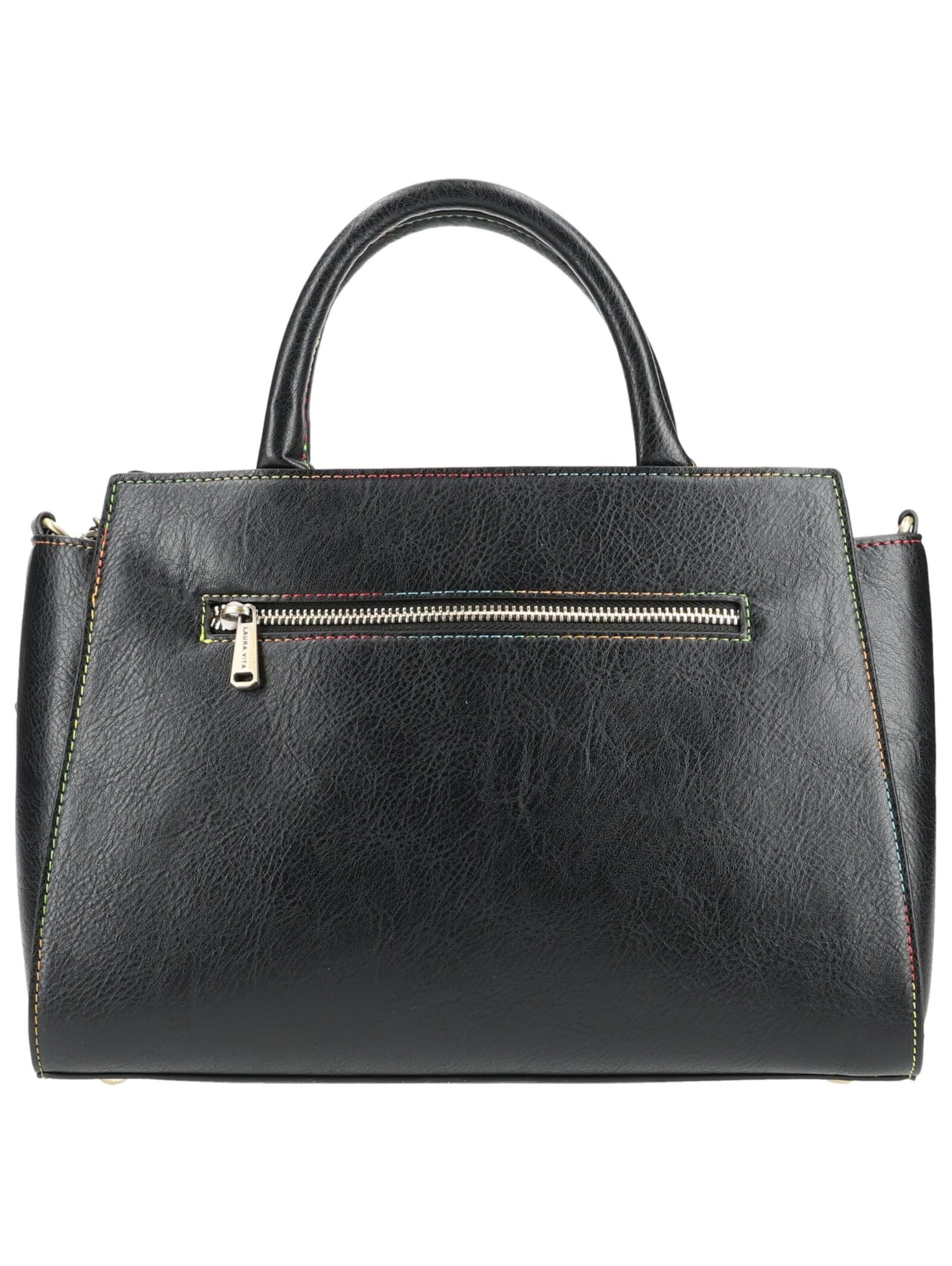Borsa a mano di Laura Vita in nero