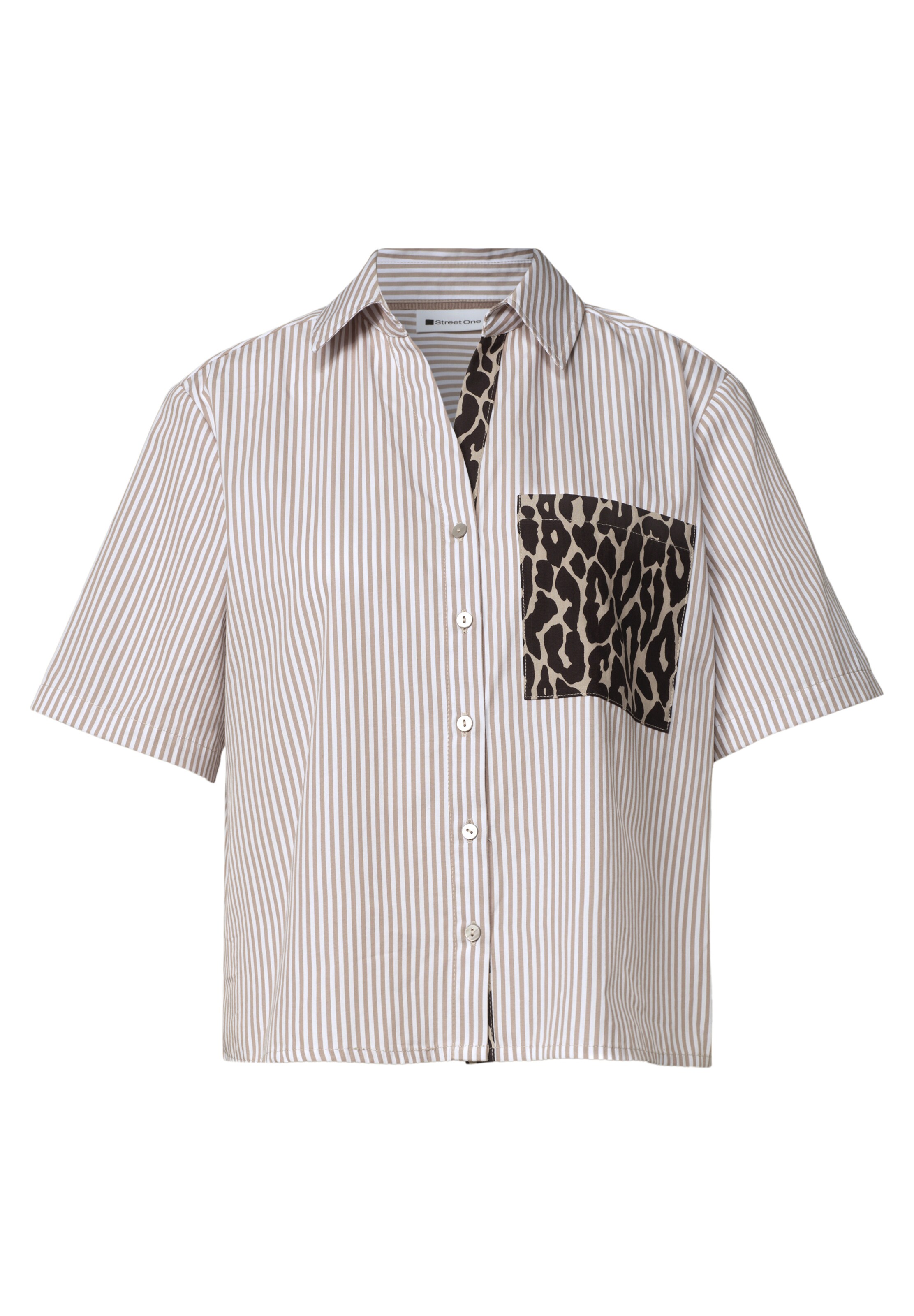 STREET ONE Bluse in Braun: Vorderseite