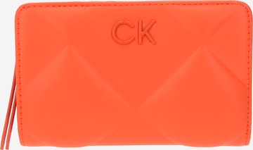 Calvin Klein Peňaženka - oranžová: predná strana