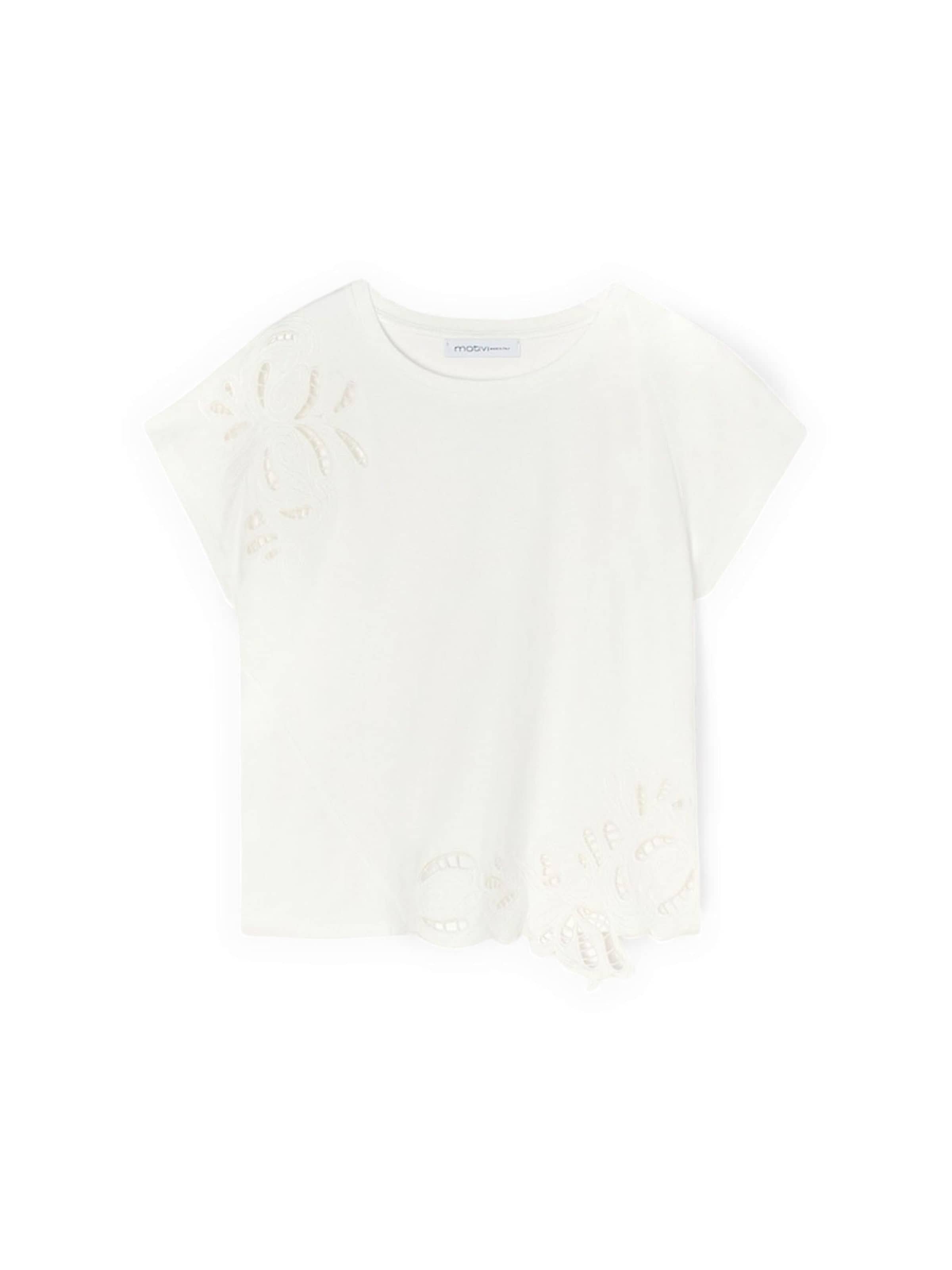MOTIVI - Camiseta en blanco: frente