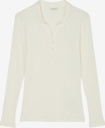 Marc O'Polo Shirt in Wit: voorkant