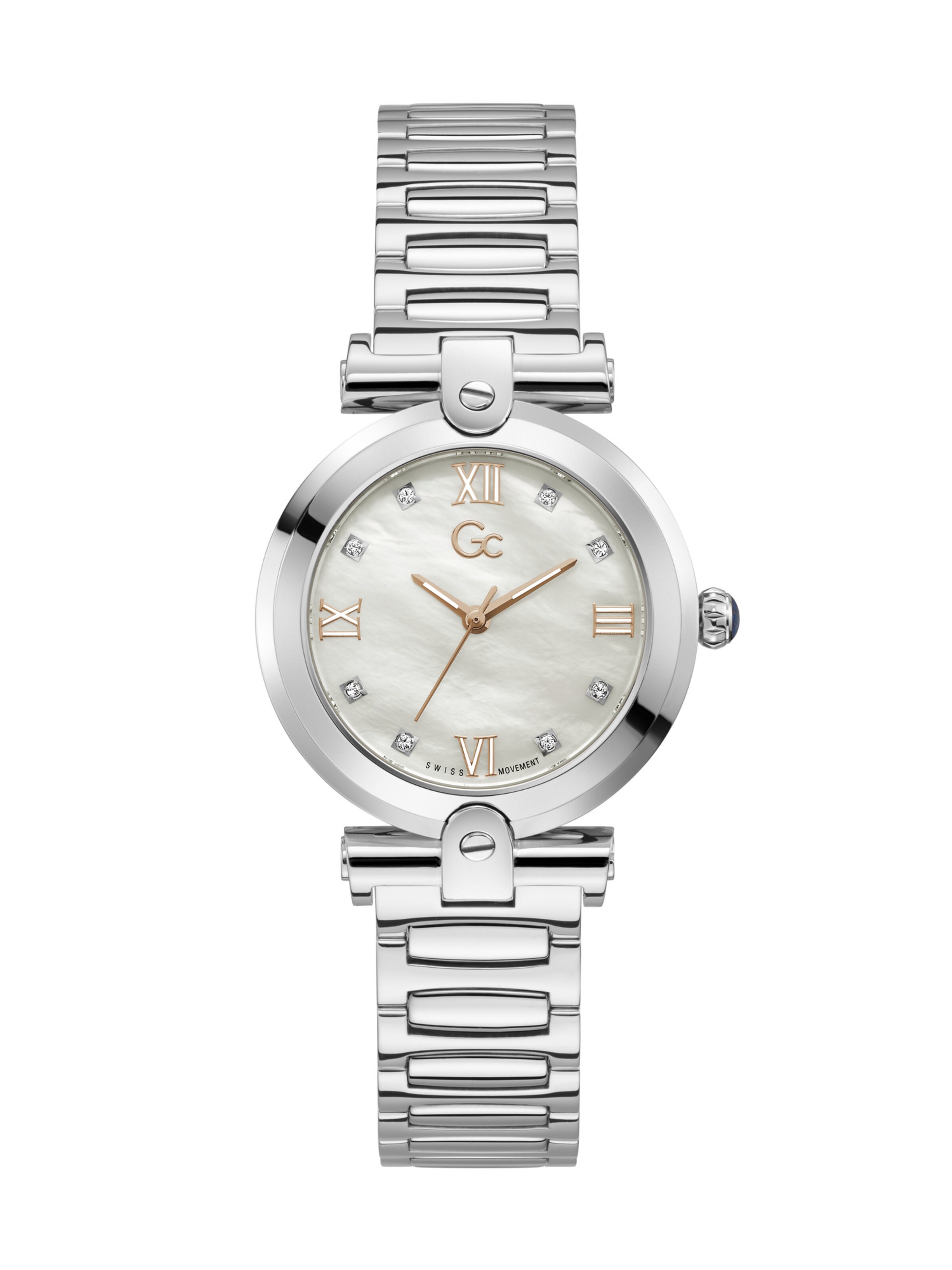Gc Uhr 'Fusion Lady' in Silber: Vorderseite
