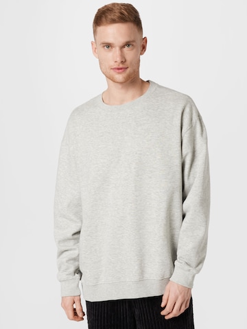 WEEKDAY Sweatshirt i grå: framsida