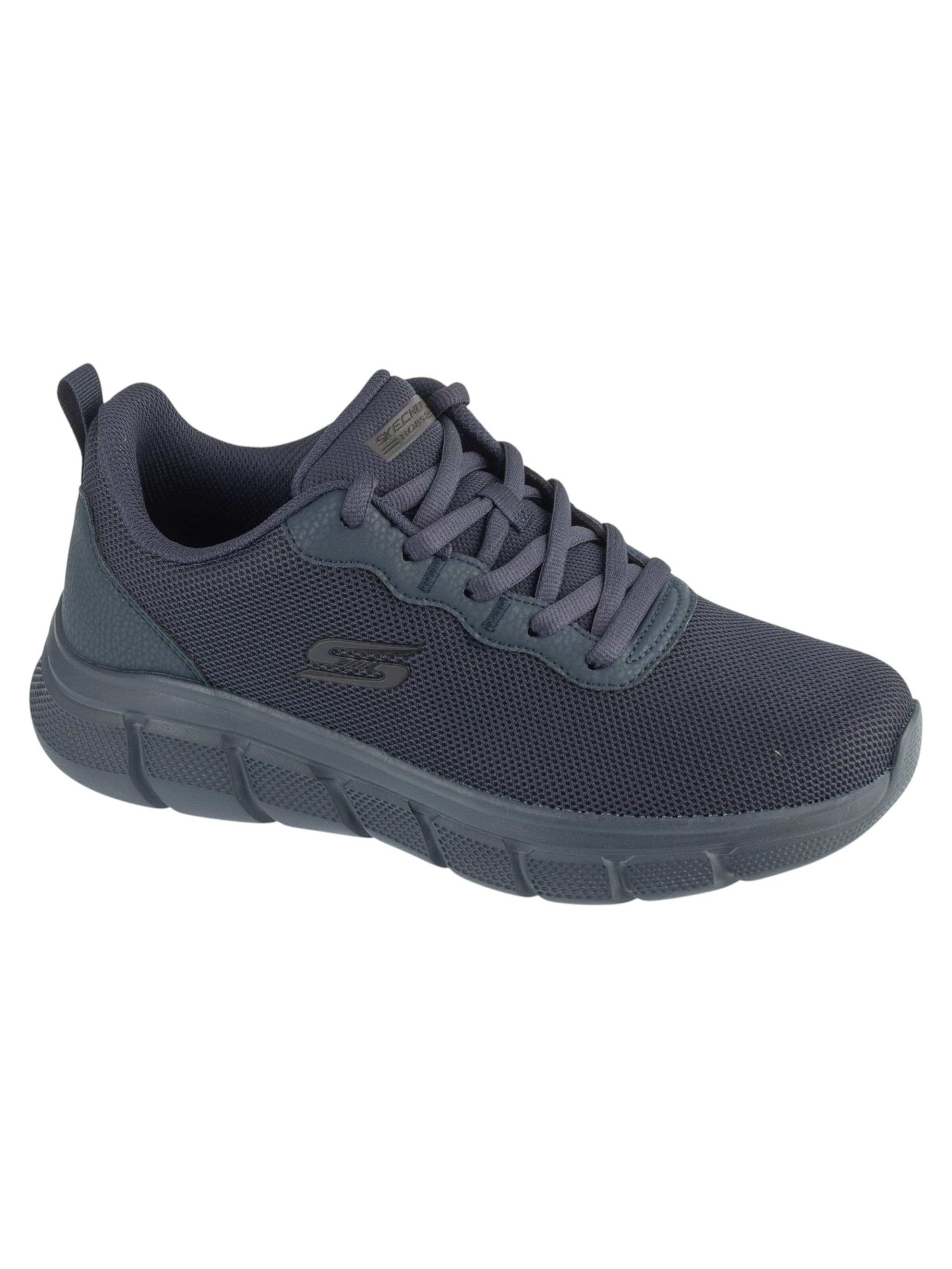 SKECHERS Sneakers laag 'Skechers Bobs B Flex - Icy Edge' in Blauw: voorkant