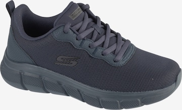 SKECHERS Sneakers laag 'Skechers Bobs B Flex - Icy Edge' in Blauw: voorkant