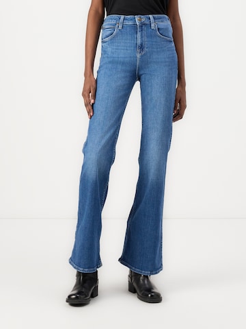 Lee Flared Jeans 'BREESE' in Blauw: voorkant
