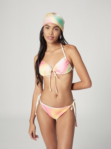 VIERVIER Bustier Bikinitop 'Elaina' in Mischfarben