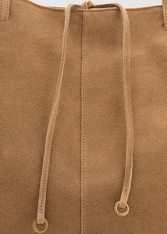 MANGO Shopper 'Mandri' in Brown