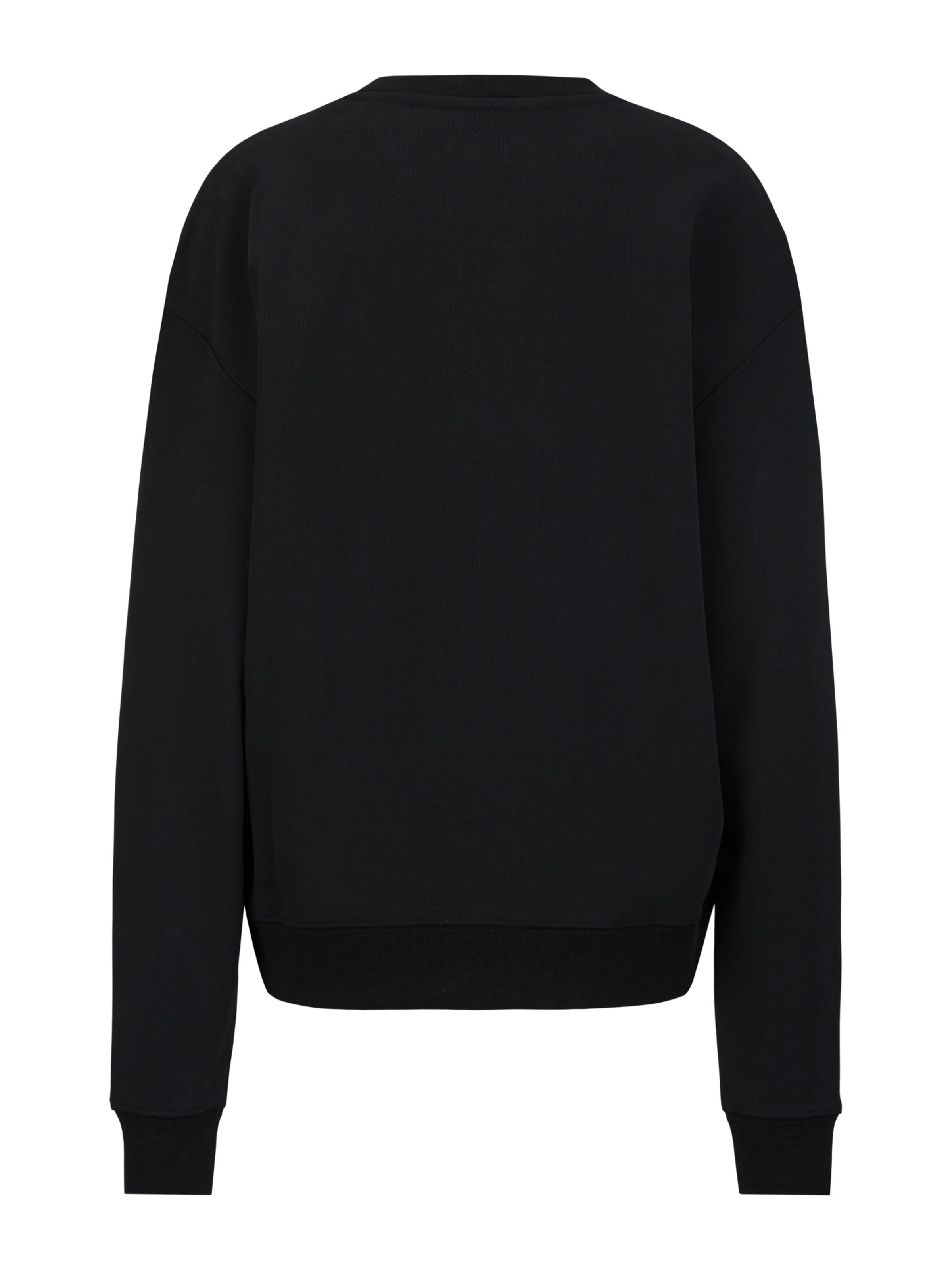 19V69 ITALIA Sweatshirt 'SINJA EMBELLISH' in Zwart