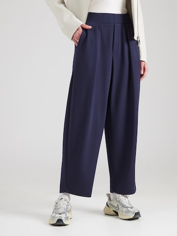 Rich & Royal Barrel Брюки со складками в Синий: спереди