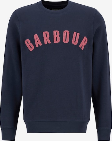 Barbour Bluzka sportowa w kolorze niebieski: przód