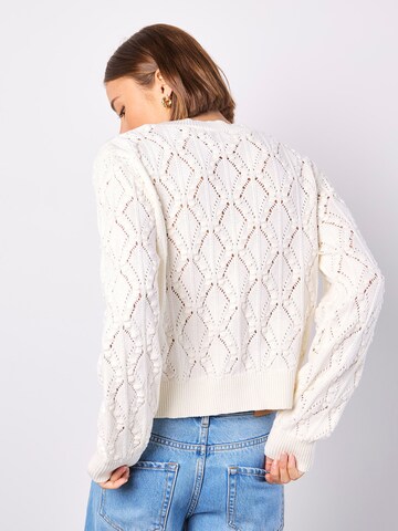 Apricot Gebreid vest ' ' in Wit