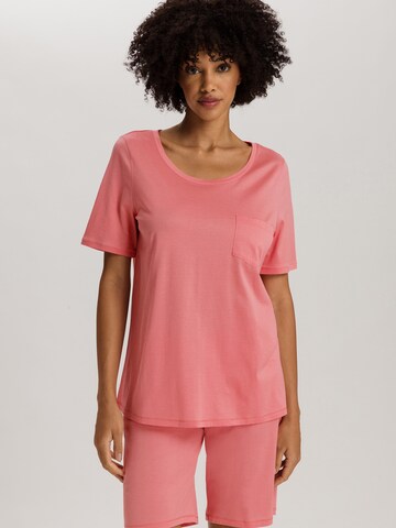 Shorty Hanro en rose : devant