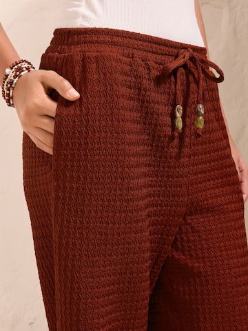 Friends Like These Wide leg Trousers in Red