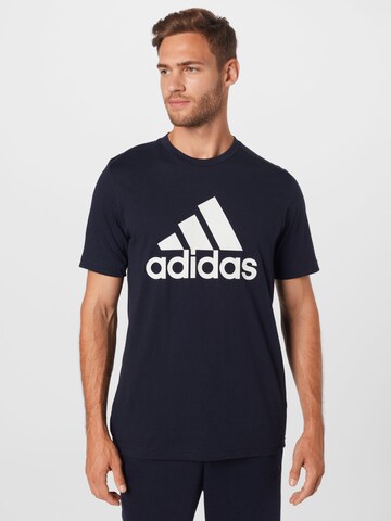 ADIDAS SPORTSWEAR - Camiseta funcional 'Aeroready Designed 2 Move Feelready Logo' en azul: frente