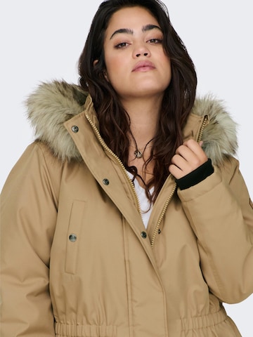 ONLY Carmakoma Winter parka 'Irena' in Brown
