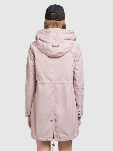 Parka mi-saison 'Dayes' khujo en rose