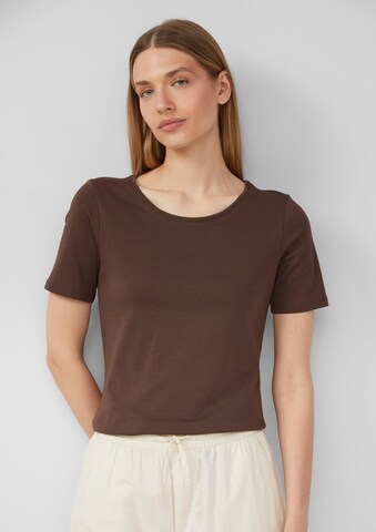 T-shirt s.Oliver en marron : devant