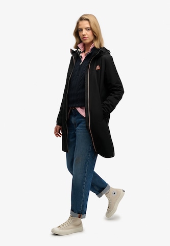 Superdry Tussenjas in Zwart