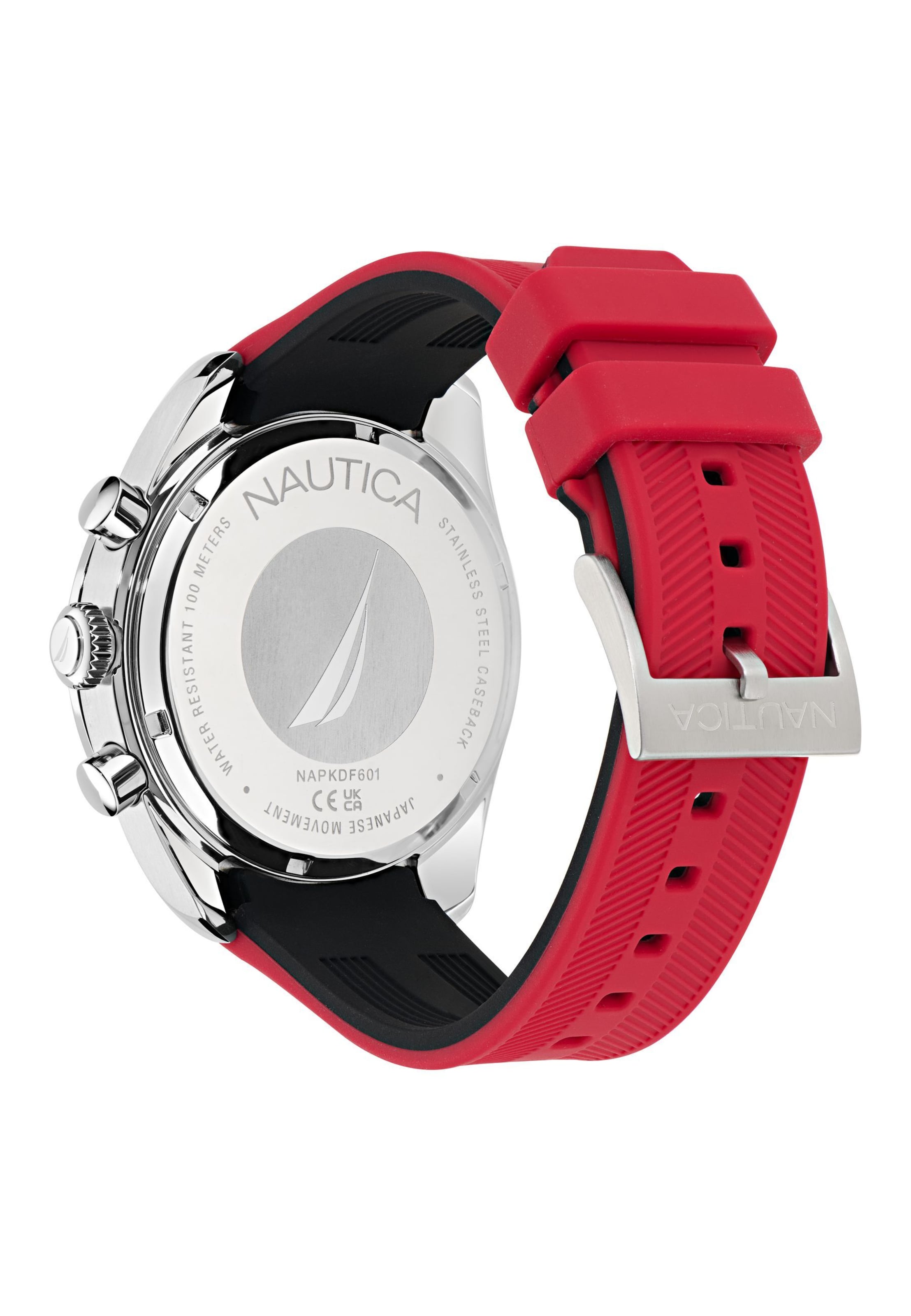 Montre à affichage analogique ' KEDGE ' NAUTICA en rouge