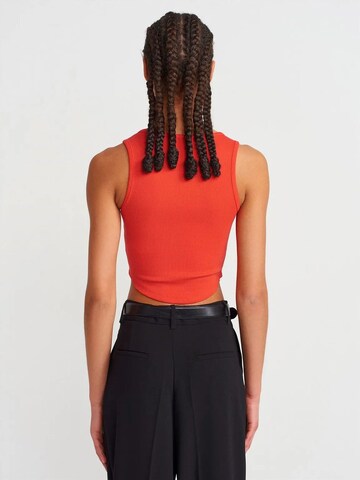 Camicia da donna di Dilvin in rosso