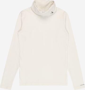 Calvin Klein Jeans Paita värissä beige: edessä