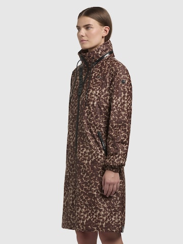 khujo Between-seasons coat 'ERTHE LEO' in Brown