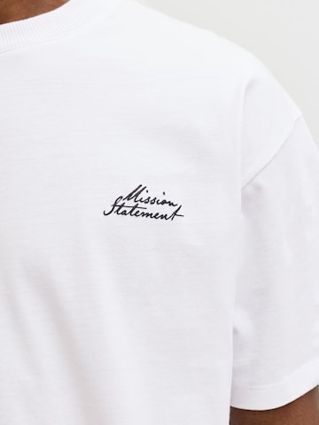 Maglietta '12292982' di JACK & JONES in bianco