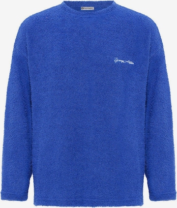 Pullover di Dandalo in blu: frontale