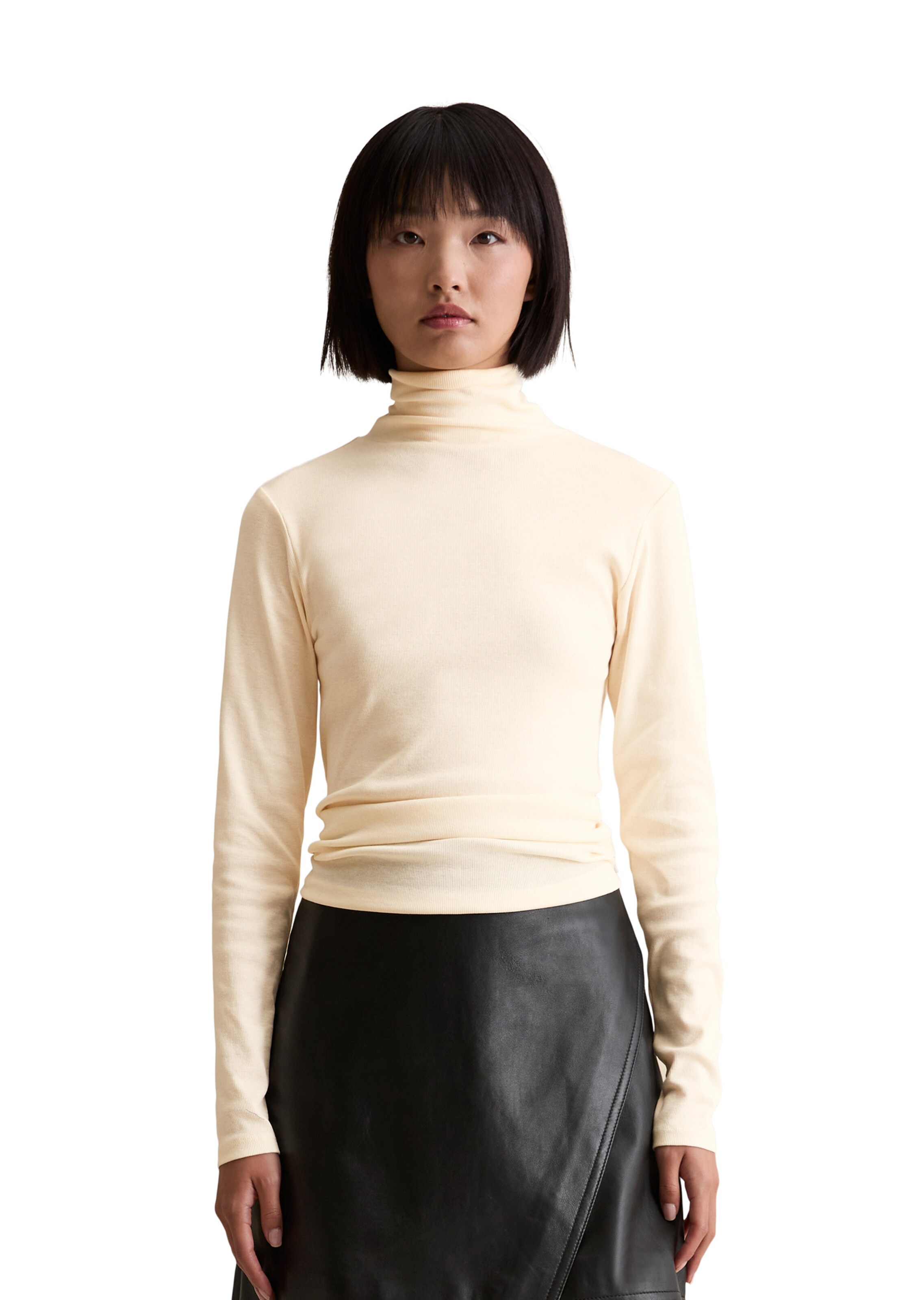 Marc O'Polo DENIM Shirt in Beige: front