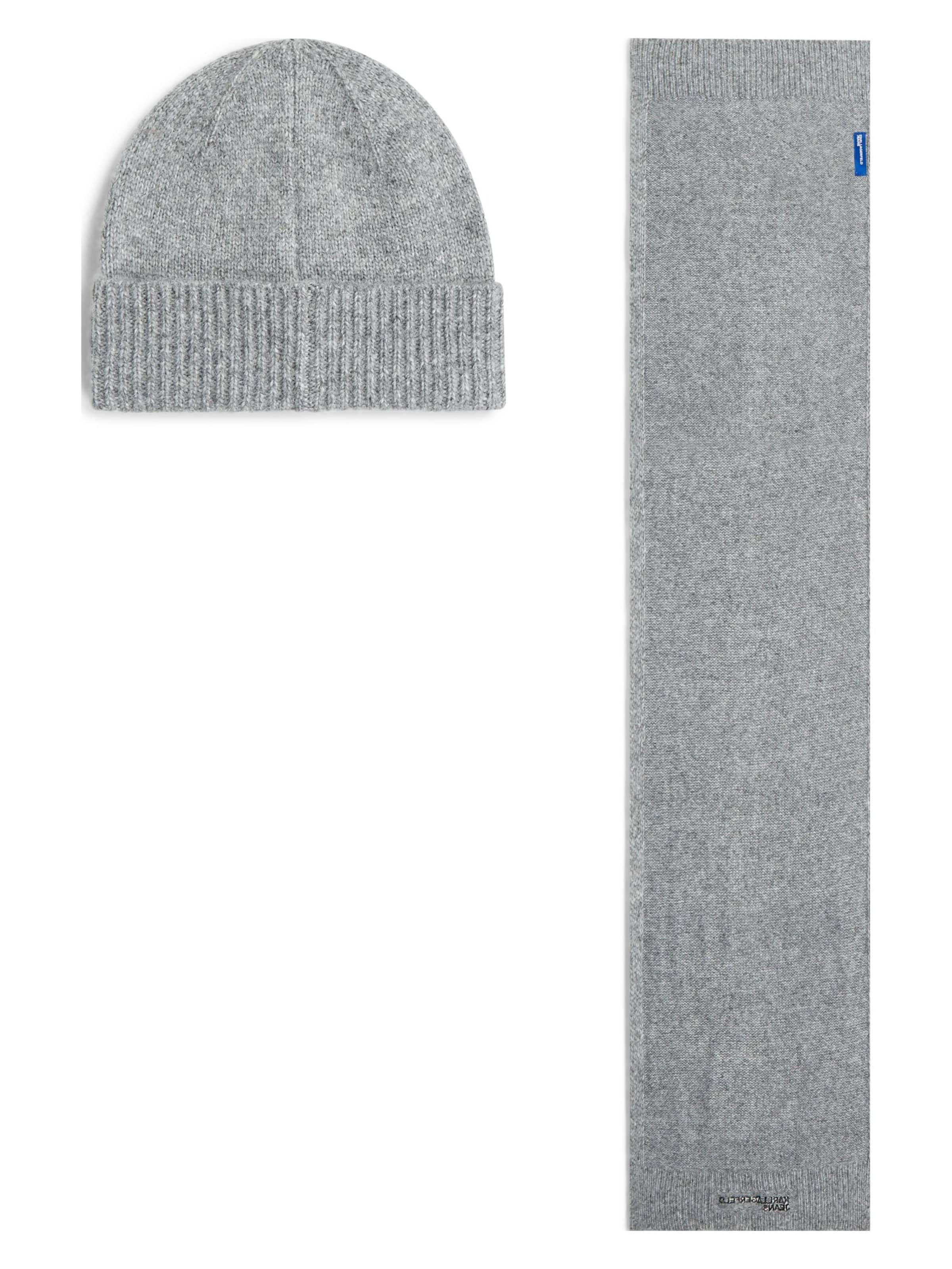 KARL LAGERFELD JEANS Шапка в сиво