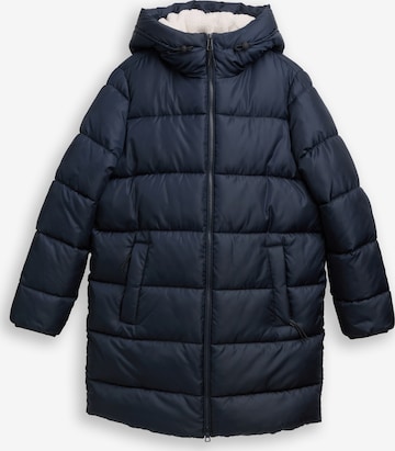 mėlyna TOM TAILOR DENIM Žieminis paltas: priekis