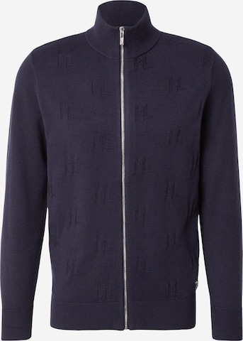 Karl Lagerfeld Strickjacke in Blau: Vorderseite