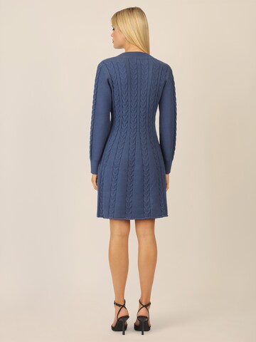APART Knitted dress in Blue