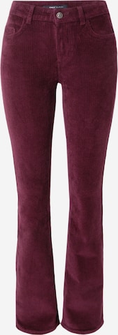 ONLY Flared Pants 'MARY' in Red: front