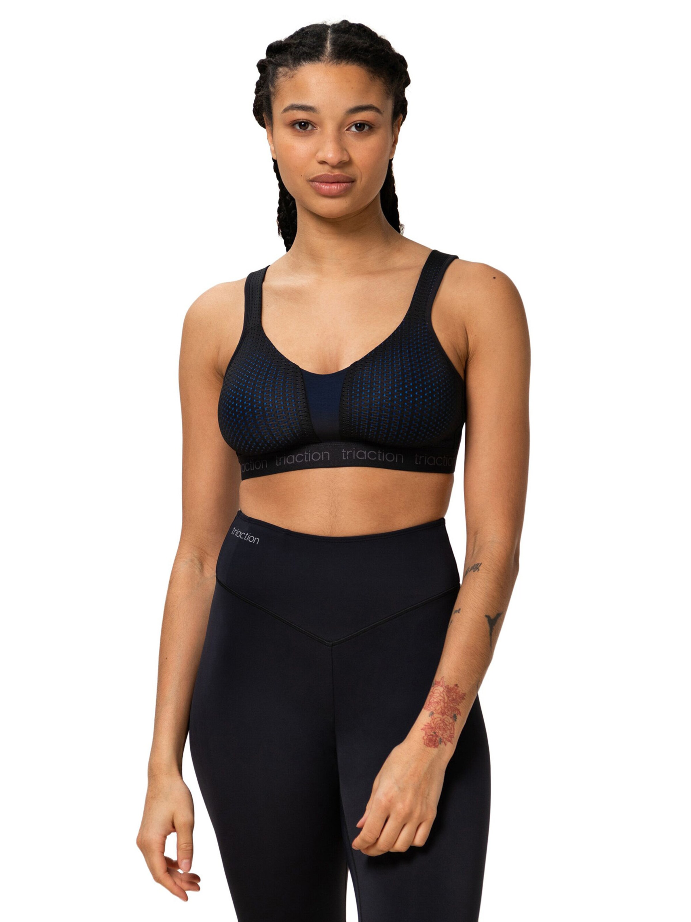 TRIUMPH Bralette Sports bra ' Triaction Energy Lite ' in Black