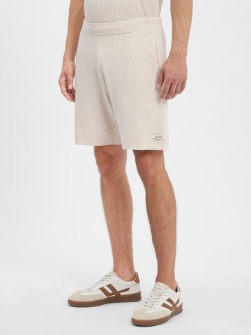 Pegador Regular Broek 'Campbell' in Beige: voorkant