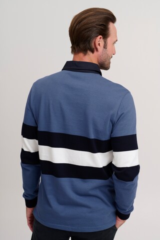 FQ1924 Longsleeve "MIKKAEL" in Blau