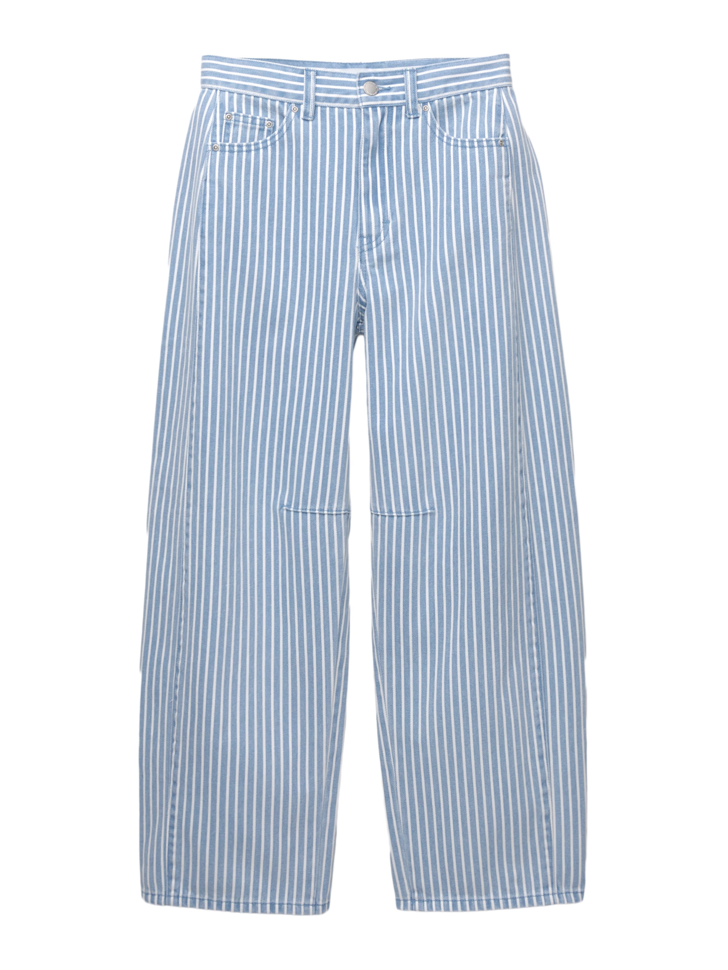 Pull&Bear Baggy Jeans in Blue: front